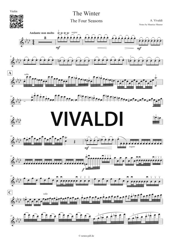 Vivaldi: The Winter from &quot;The Four Seasons&quot; - All Movements