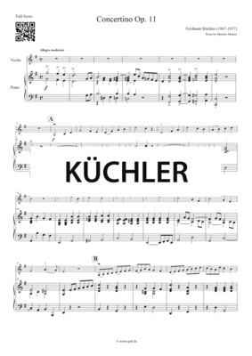 Küchler: Concertino Op. 11 - 1. Movement