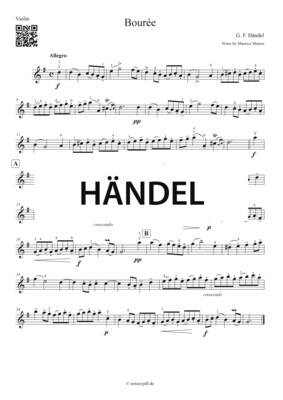 Händel: Bourée