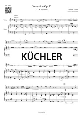 Küchler: Concertino Op. 12 - 3. Movement