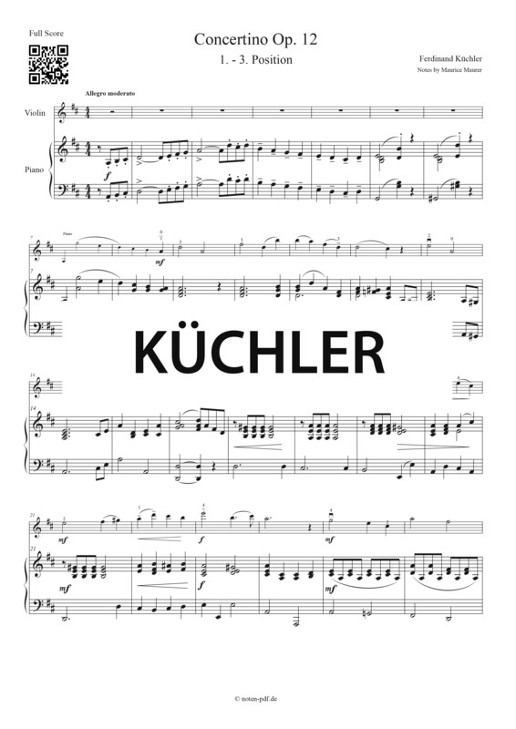 Küchler: Concertino Op. 12 - All Movements