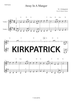 Kirkpatrick: Away In A Manger