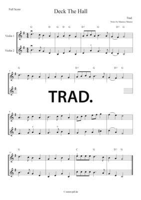 Trad.: Deck The Hall