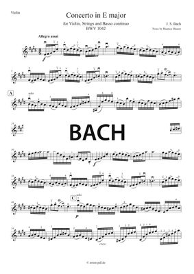 Bach: Concerto in E major - 3. Movement