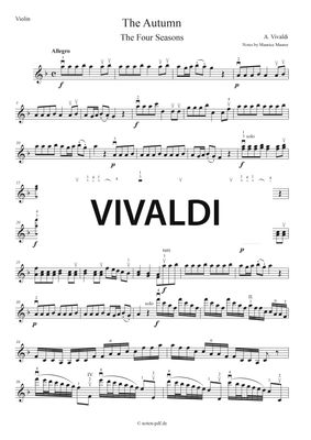 Vivaldi: The Autumn from &quot;The Four Seasons&quot; - All Movements