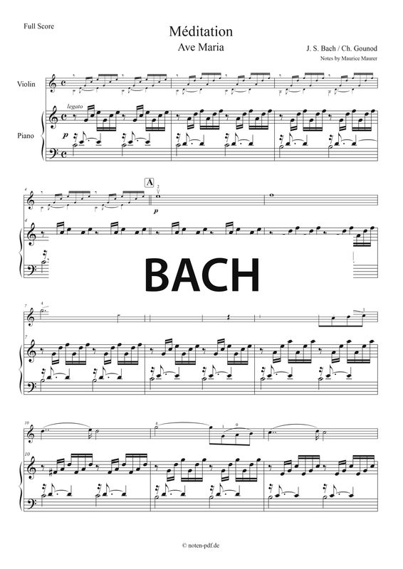 Bach / Gounod: Ave Maria + MP3