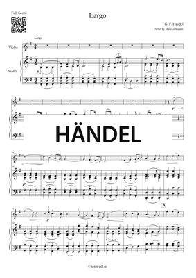 Händel: Largo + MP3