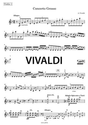 Vivaldi: Concerto Grosso for 2 Violins, Op.11, No. 3 - 1. Movement
