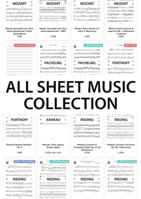 - ALL SHEET MUSIC COLLECTION + MP3 - - ALL SHEET MUSIC COLLECTION + MP3 -