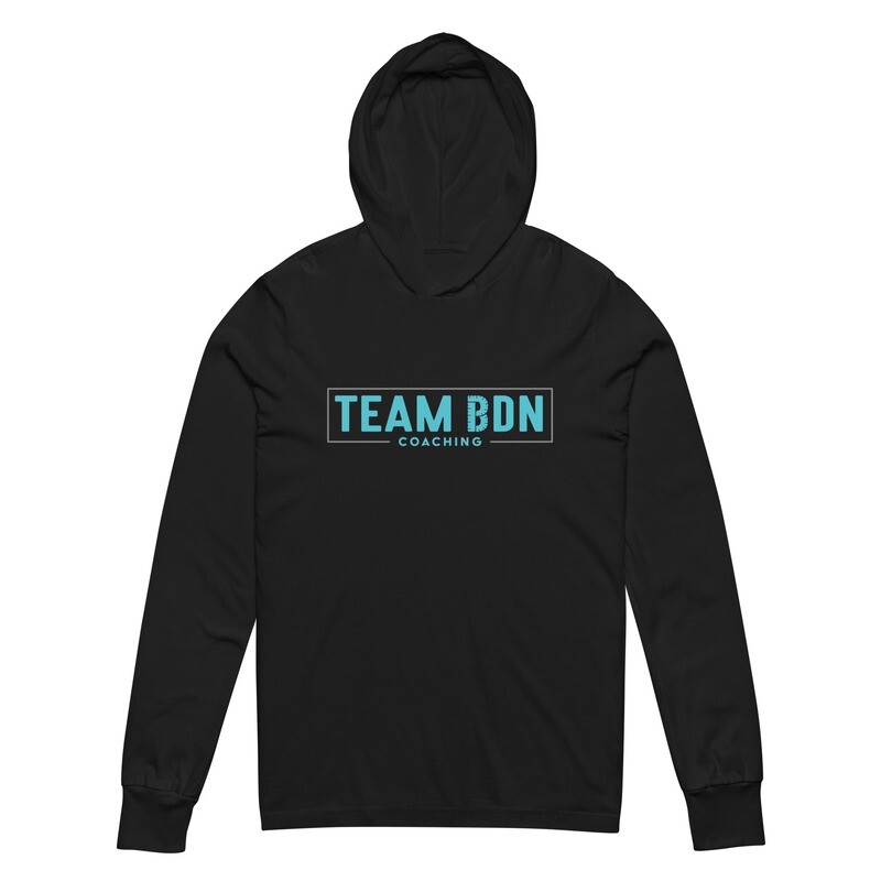 Hooded long-sleeve tee