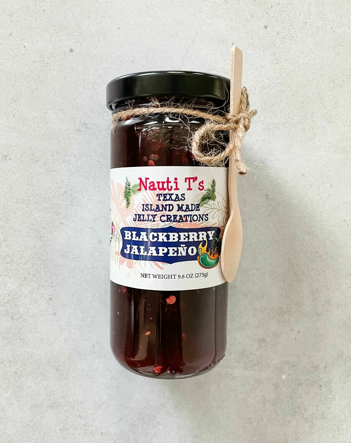 Nauti T's Blackberry Jalapeno Jam Nauti T's Blackberry Jalapeno Jam