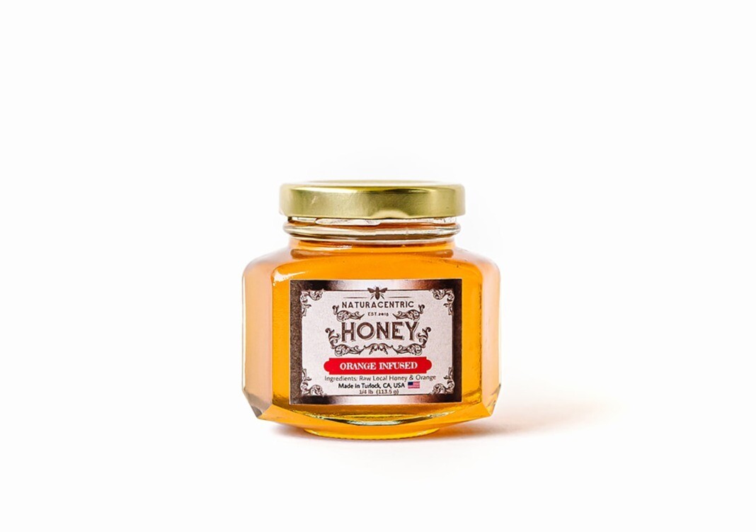 Naturacentric Infused local Raw Honey (3.75 oz)