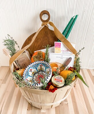 The "Cheese, fruit & honey" Gift Basket
