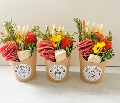 Charcuterie Cups (Sold by the dozen/12)