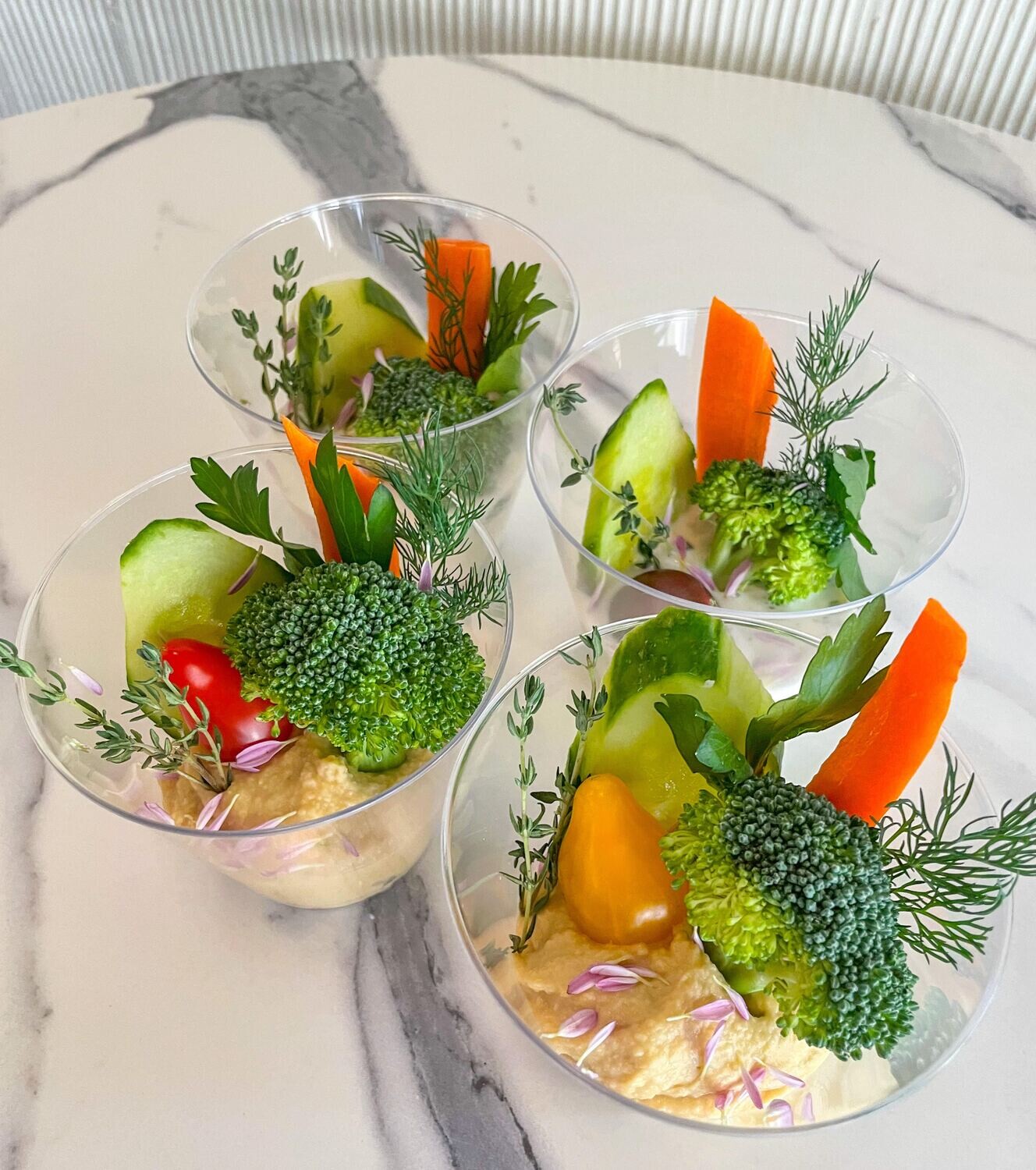 Crudite Cups (Sold by the dozen/12)