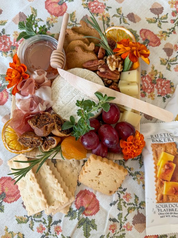 Fall Seasonal Cheese Plate