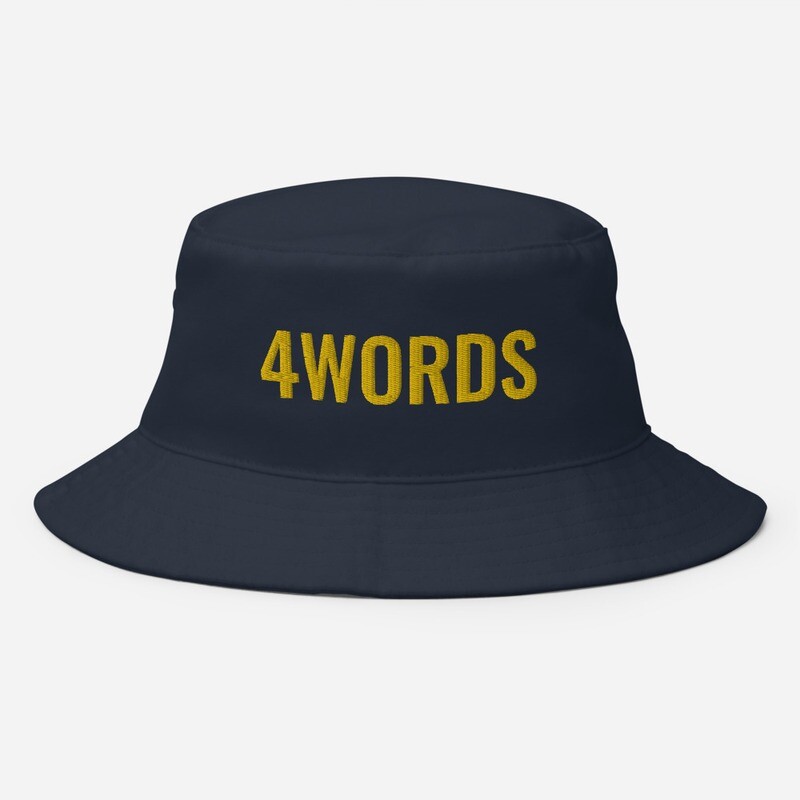 4WORDS Bucket Hat