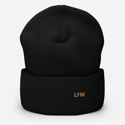 LFM Cuffed Beanie, Color: Black