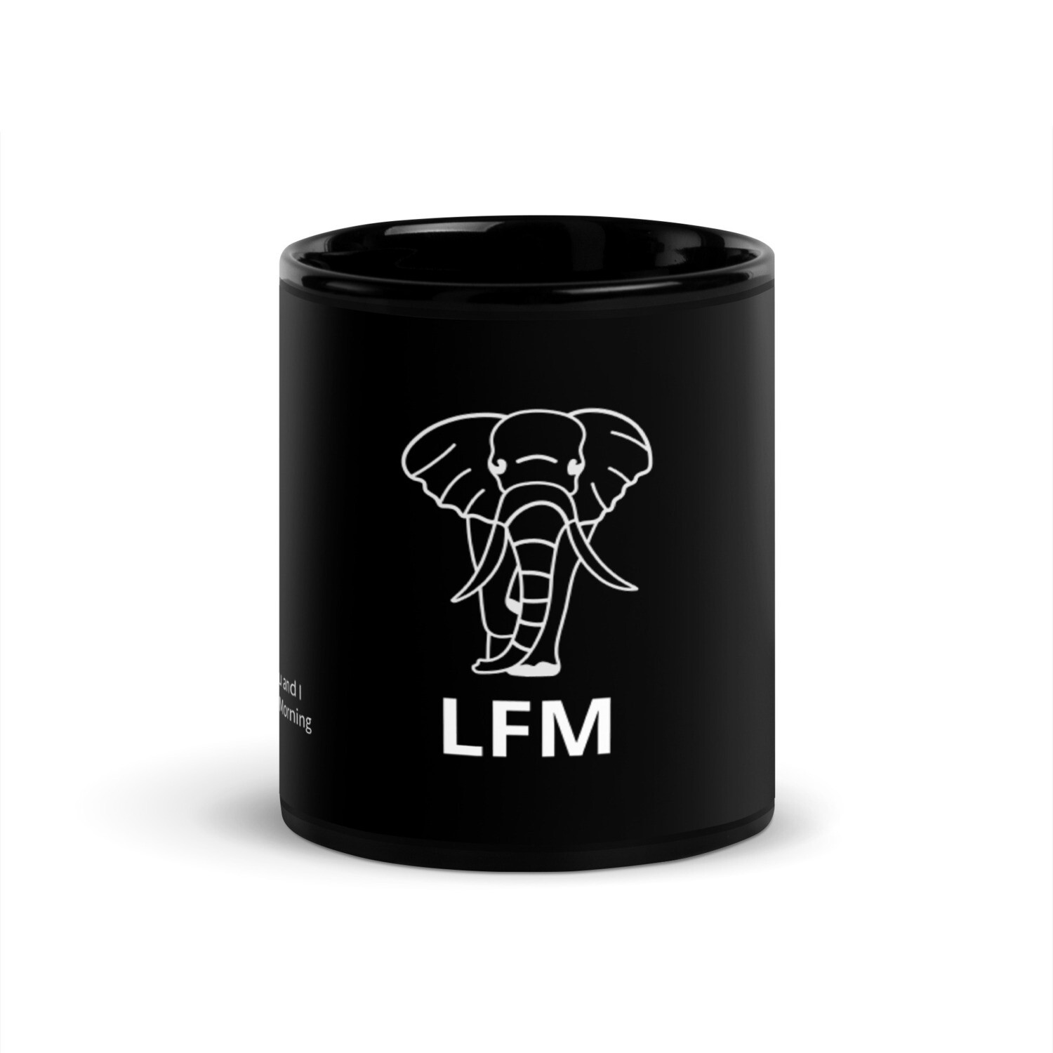 LFM Mug Black Glossy