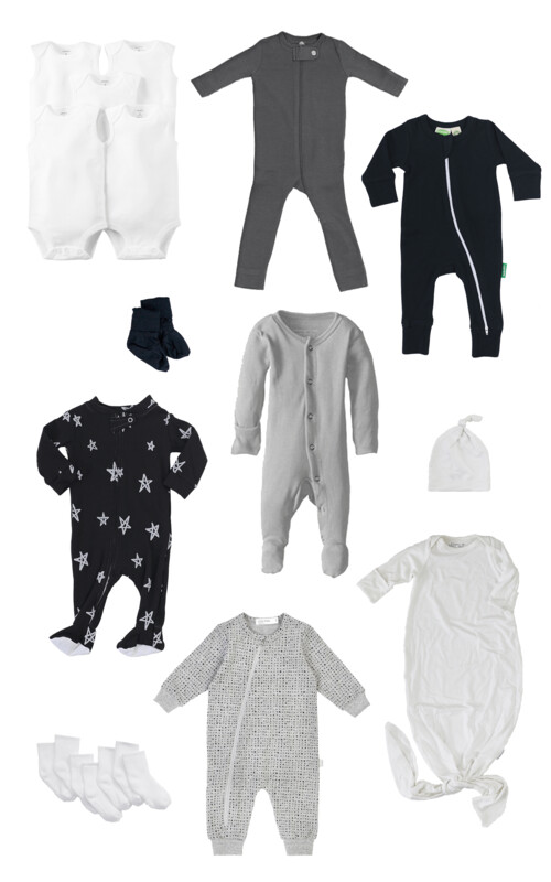0-3 Month Capsule Wardrobe