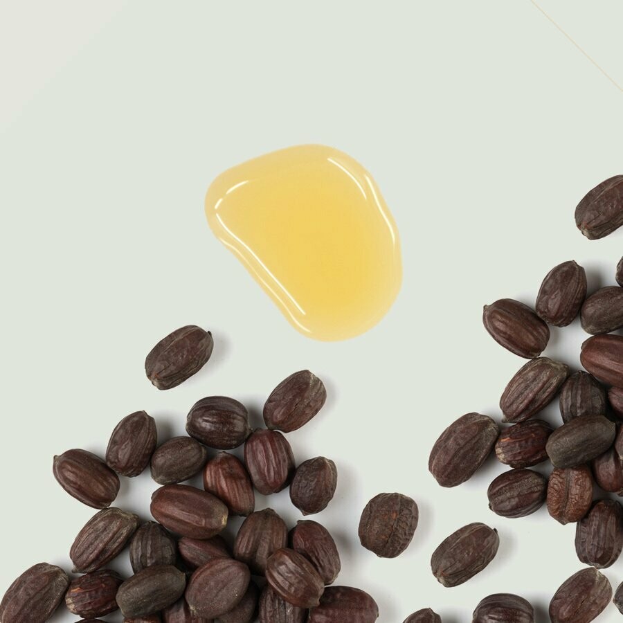 Organic jojoba oil, coldpressed virgin Organic jojoba oil, coldpressed virgin