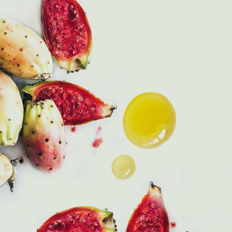 Organic prickly pear seed oil, coldpressed virgin