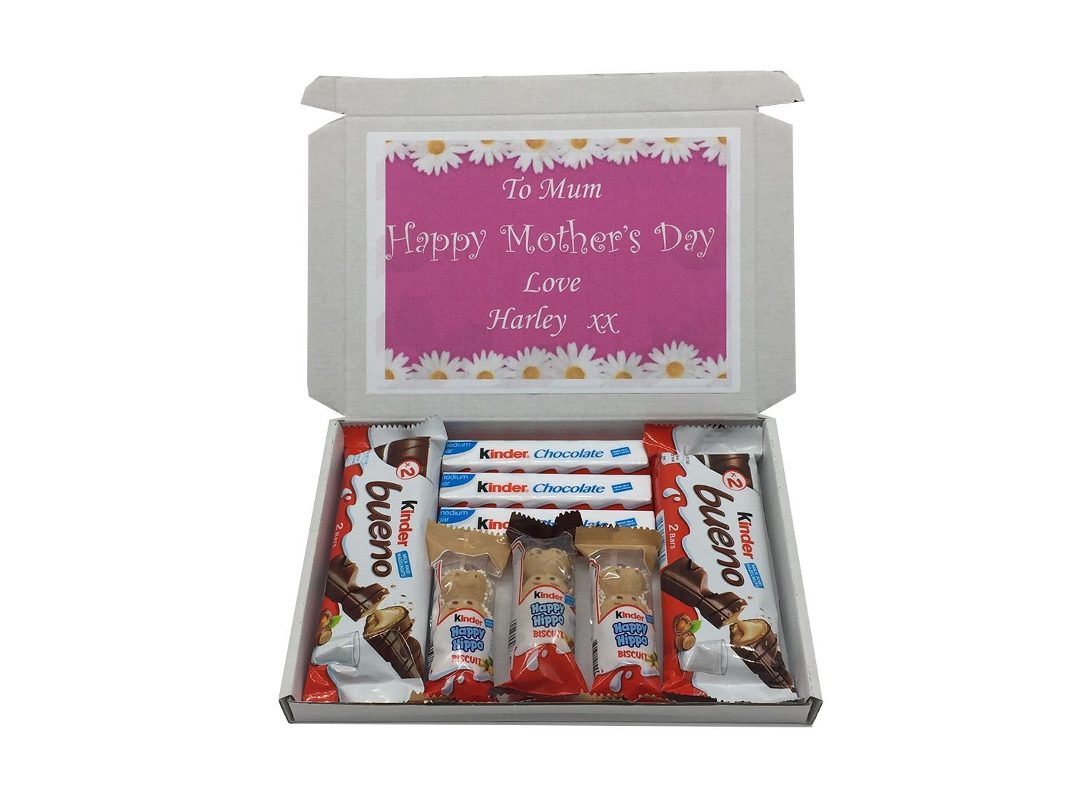 Kinder Personalised Chocolate Gift Box