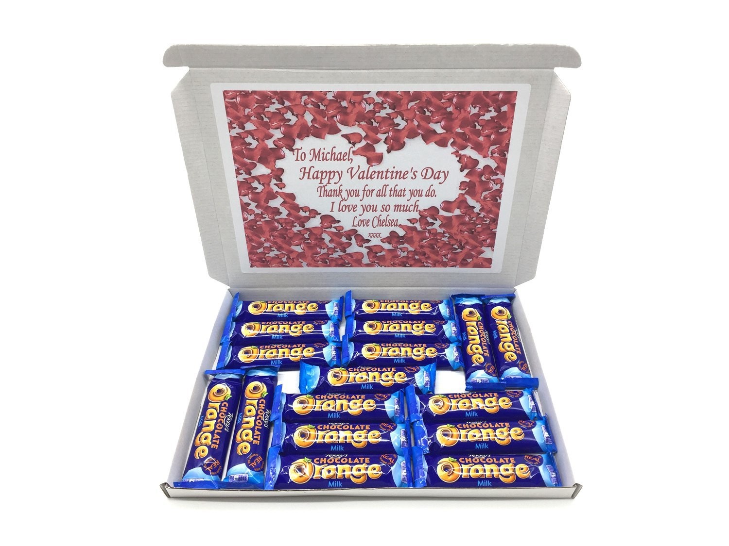 Terry's Chocolate Orange Gift box | Personalised | By Charlotte