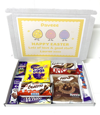 Easter Personalised Chocolate Box