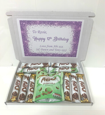 Aero Personalised Chocolate Box