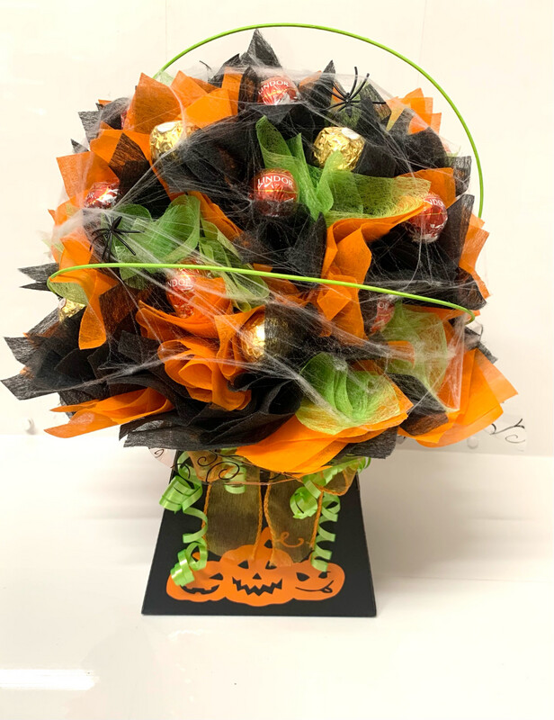 Deluxe Halloween Ferrero Rocher & Lindt Bouquet