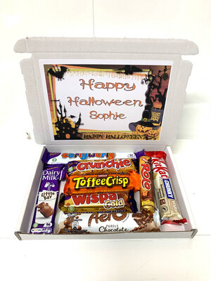 Halloween Chocolate Personalised Gift Box
