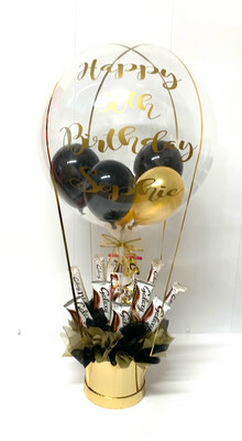 HOW TO MAKE HOT AIR BALLOON BOUQUET WITH CHOCOLATES