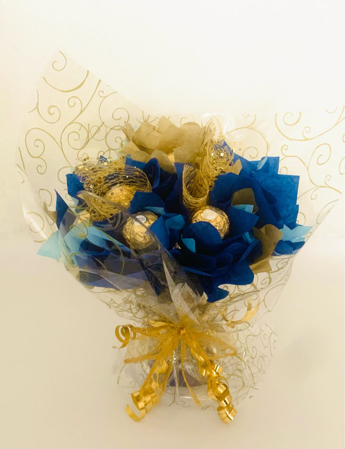 Hand Tied Ferrero Rocher or Lindt Chocolate Bouquet