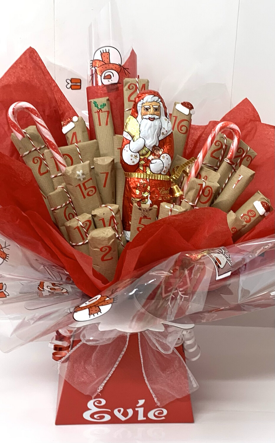 Chocolate Bar Advent Calendar The Chocolate Box By Charlotte