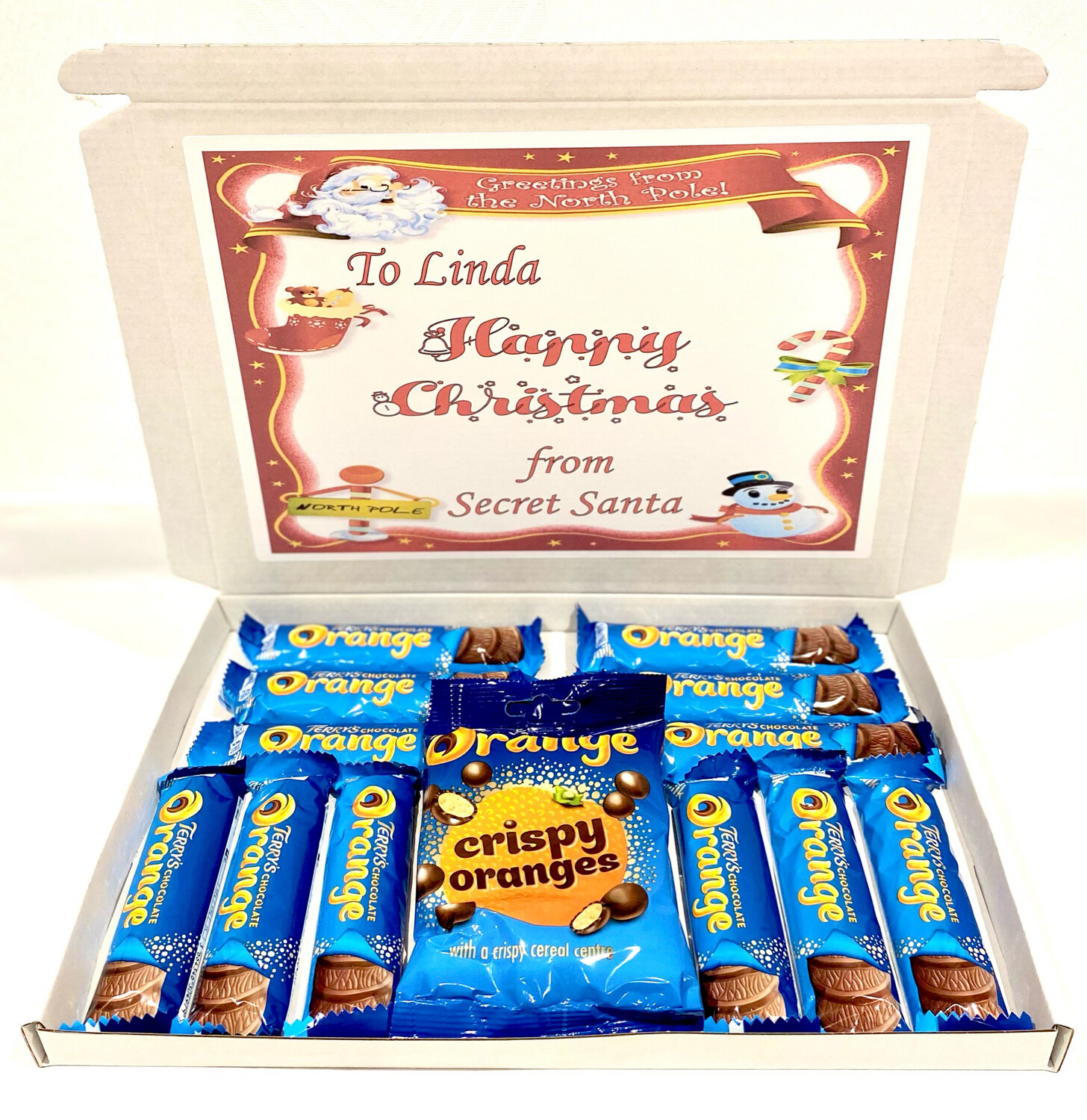 Terry's Chocolate Orange Personalised Gift box