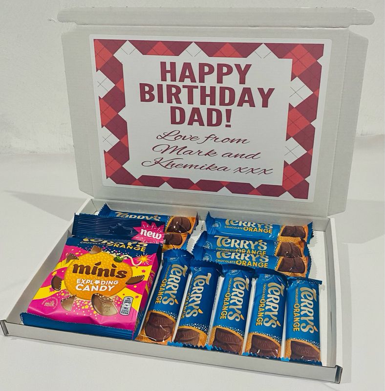 Terry's Chocolate Orange Personalised Gift box