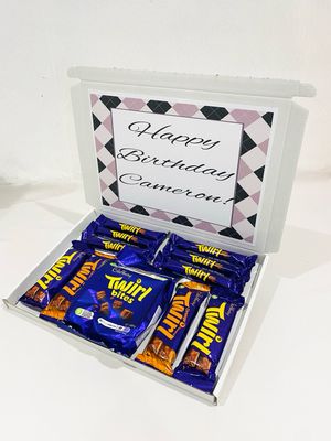 Cadbury's Twirl Personalised Chocolate Box Cadbury's Twirl Personalised Chocolate Box