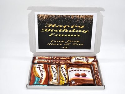 Galaxy Personalised Chocolate Gift Box Galaxy Personalised Chocolate Gift Box