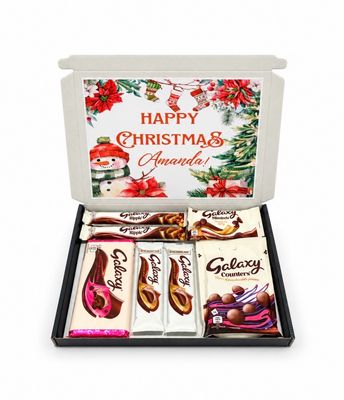 Galaxy Personalised Chocolate Gift Box Galaxy Personalised Chocolate Gift Box