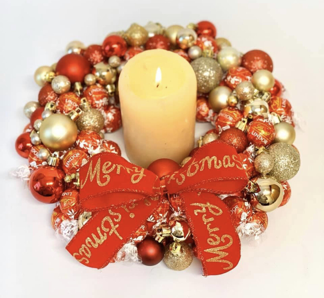 Lindt Christmas Wreath