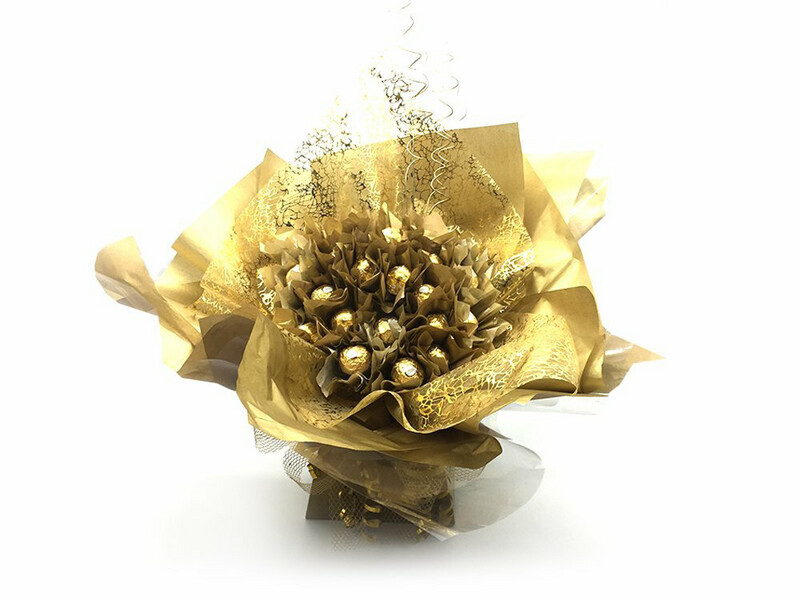 Ferrero Rocher Chocolate Bouquet (Large) Ferrero Rocher Chocolate Bouquet (Large)