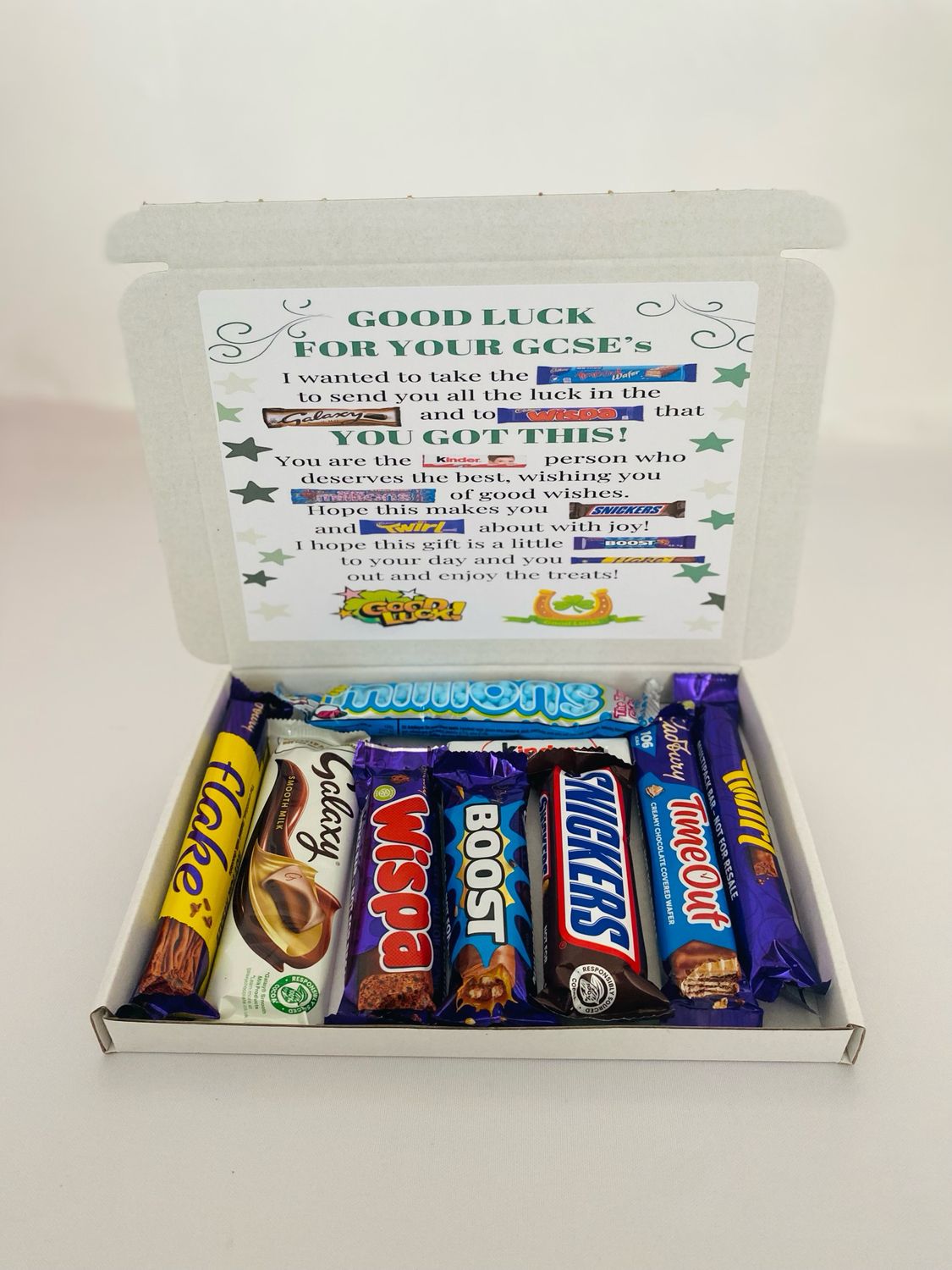 Congratulations In Exams Poem Personalised Gift Box