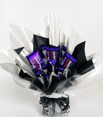 Cadbury Fruit & Nut and Dairy Milk Chocolate Bouquet (Large) Cadbury Fruit & Nut and Dairy Milk Chocolate Bouquet (Large)