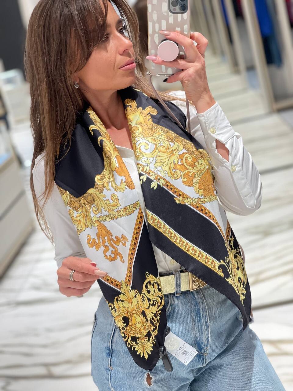 Платок Versace