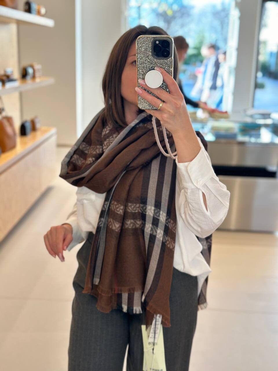Шаль Burberry
