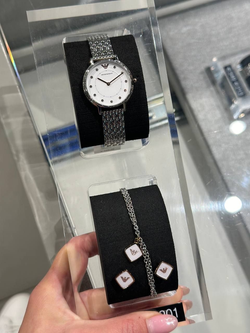 Женские часы + браслет Armani