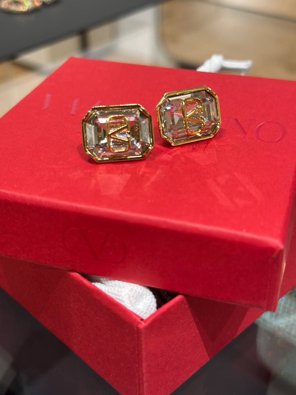 Сережки Valentino