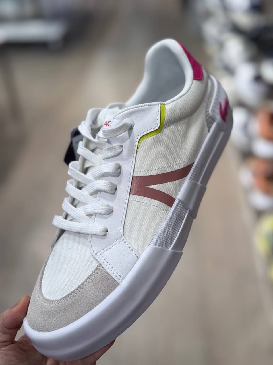 Женские кеды Lacoste
