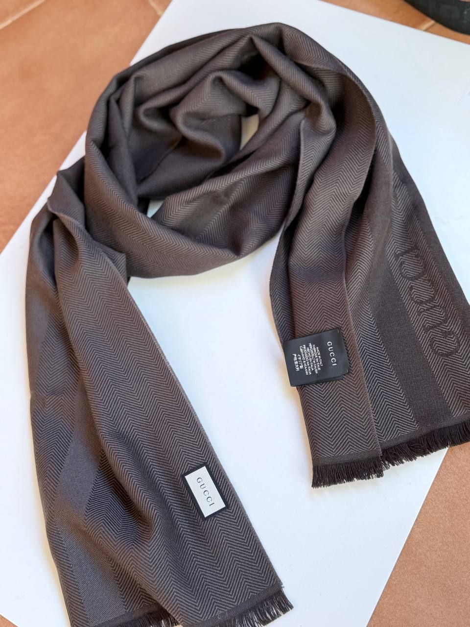 Мужской шарф Gucci